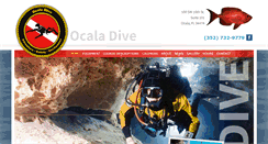 Desktop Screenshot of ocaladive.com